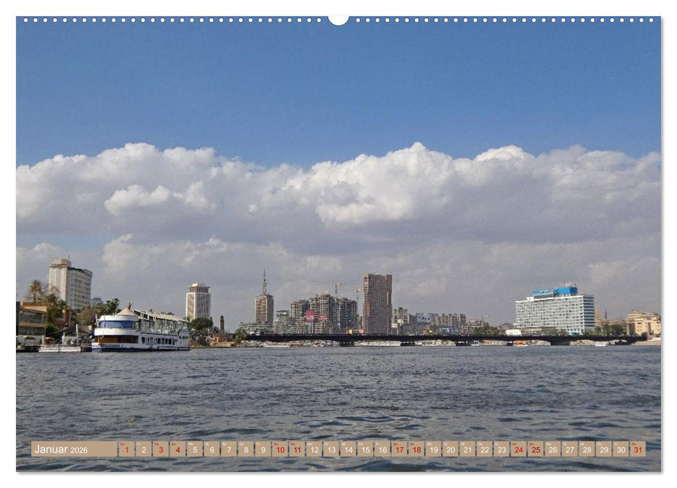 Kairo - Besuch in einer Metropole (CALVENDO Premium Wandkalender 2026)