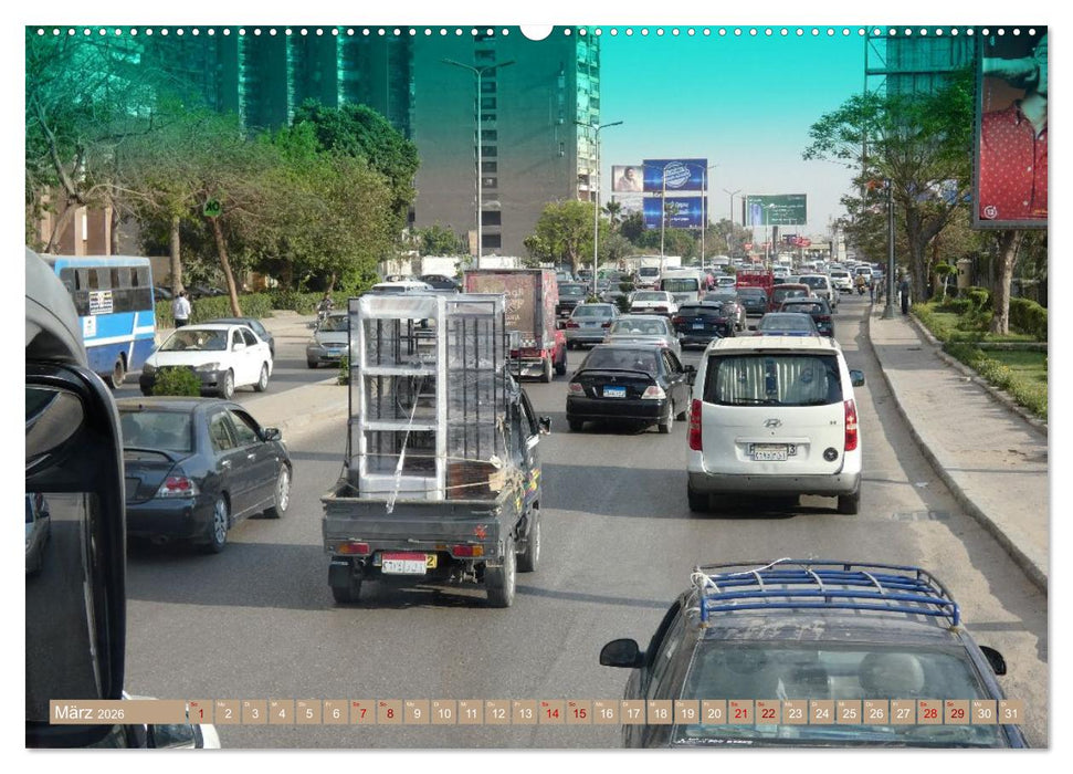 Kairo - Besuch in einer Metropole (CALVENDO Premium Wandkalender 2026)