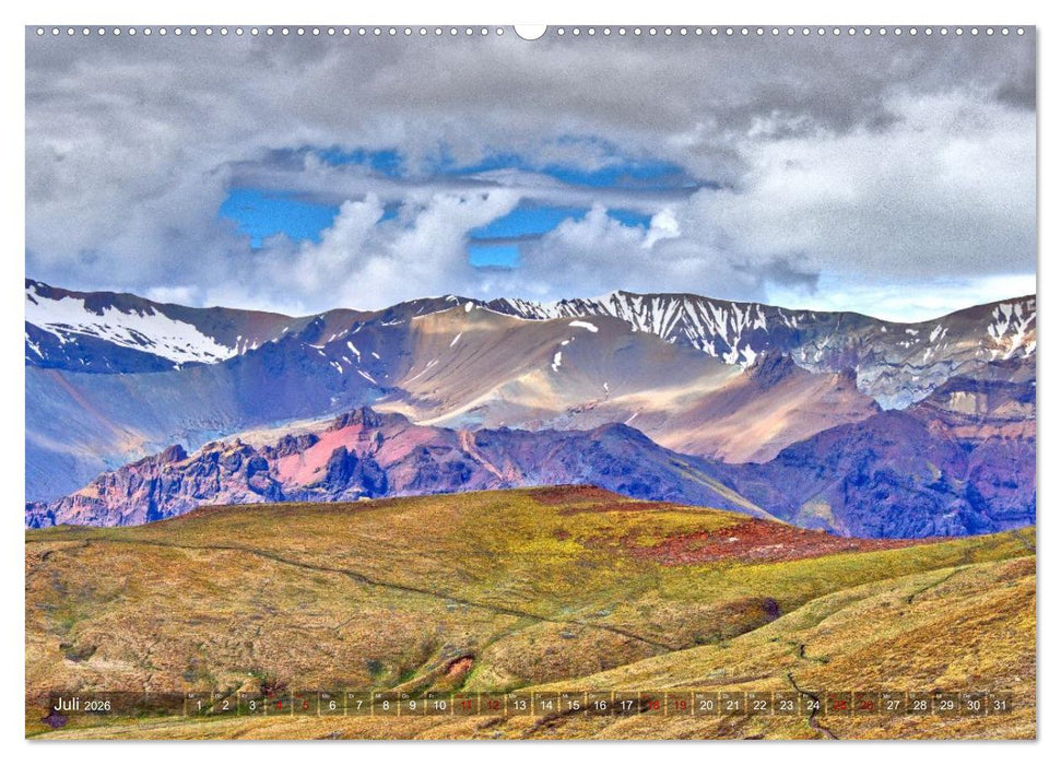 Island - Landschaften, Natur und Licht (CALVENDO Premium Wandkalender 2026)