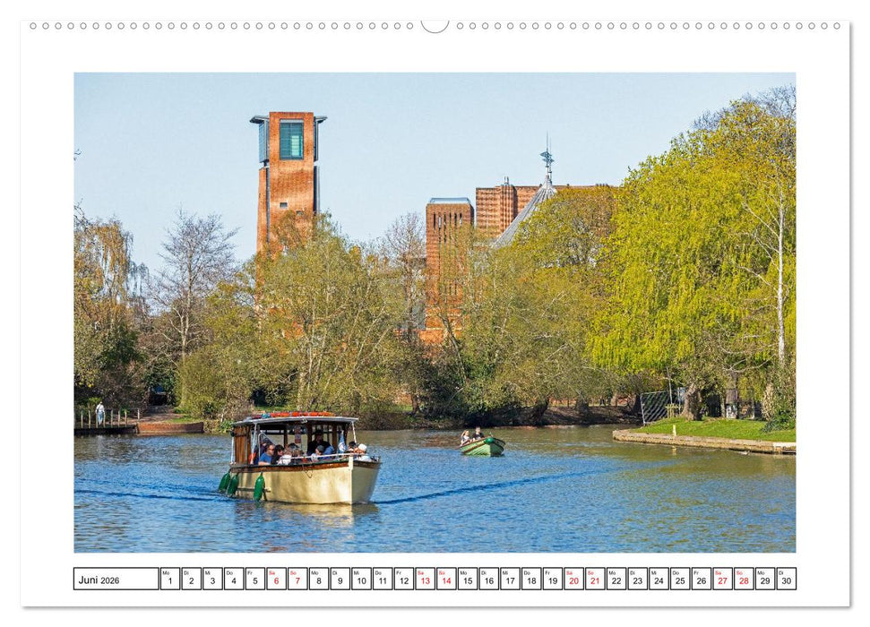 Stratford upon Avon - Shakespeare-Stadt (CALVENDO Wandkalender 2026)