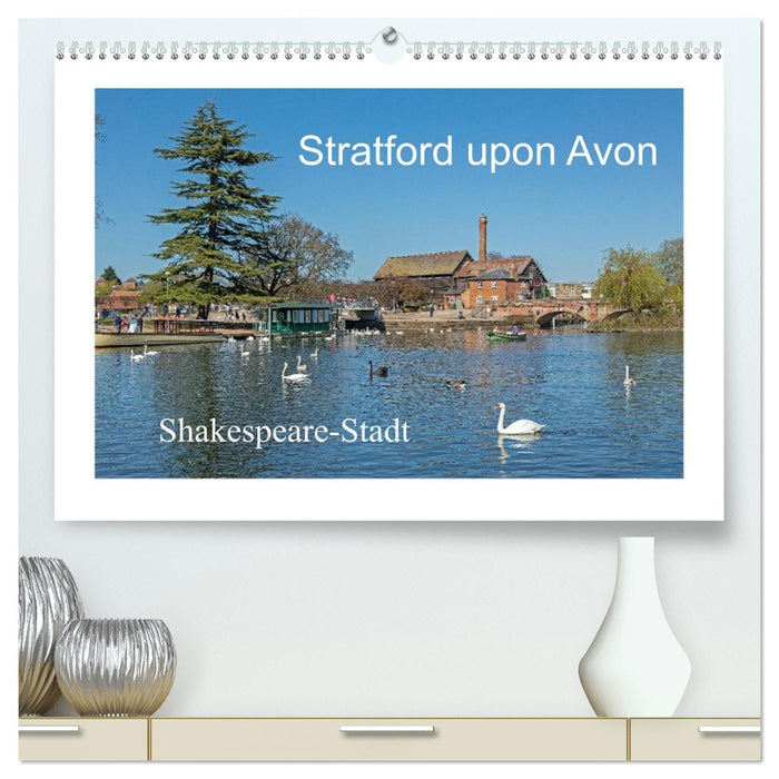 Stratford upon Avon - Shakespeare-Stadt (CALVENDO Premium Wandkalender 2026)