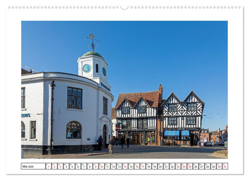 Stratford upon Avon - Shakespeare-Stadt (CALVENDO Premium Wandkalender 2026)