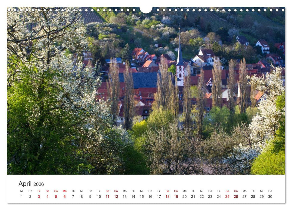 Südliches Maindreieck (CALVENDO Wandkalender 2026)