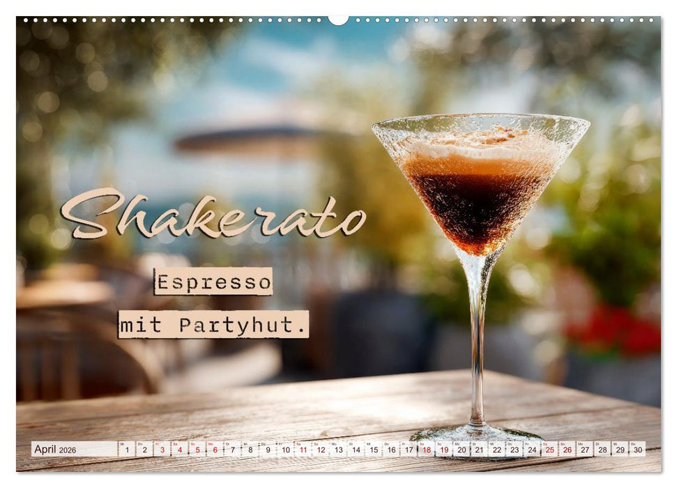 Kaffeemagie - Ein Jahr voller Genussmomente (CALVENDO Wandkalender 2026)