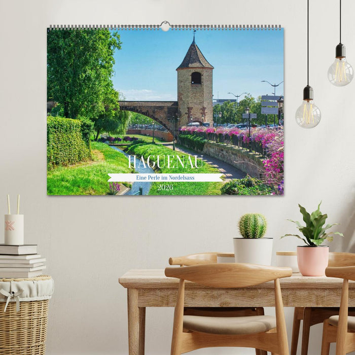 Haguenau - eine Perle im Nordelsass (CALVENDO Wandkalender 2026)