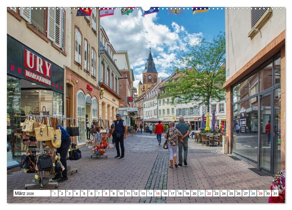 Haguenau - eine Perle im Nordelsass (CALVENDO Wandkalender 2026)