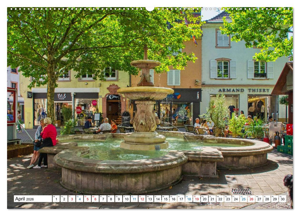 Haguenau - eine Perle im Nordelsass (CALVENDO Wandkalender 2026)