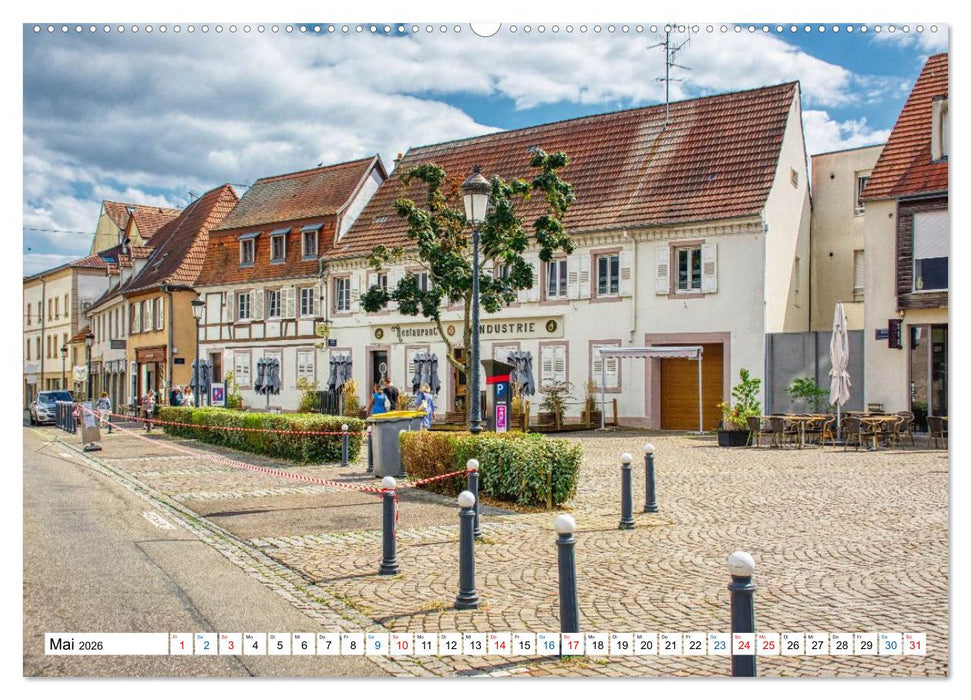 Haguenau - eine Perle im Nordelsass (CALVENDO Wandkalender 2026)