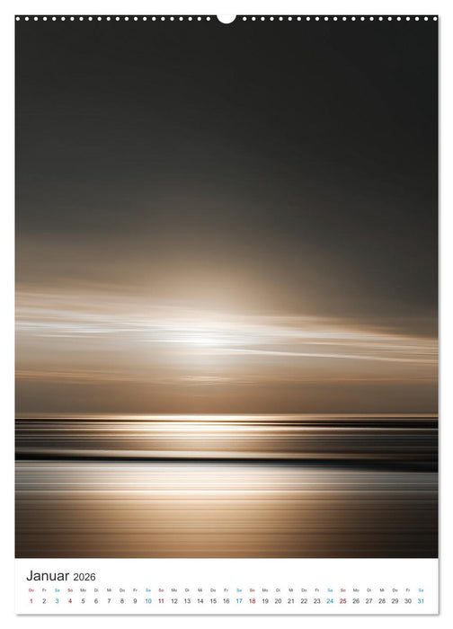 Minimalistische Kunstwerke (CALVENDO Premium Wandkalender 2026)