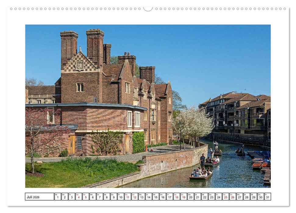 Sehenswertes in Oxford und Cambridge (CALVENDO Premium Wandkalender 2026)