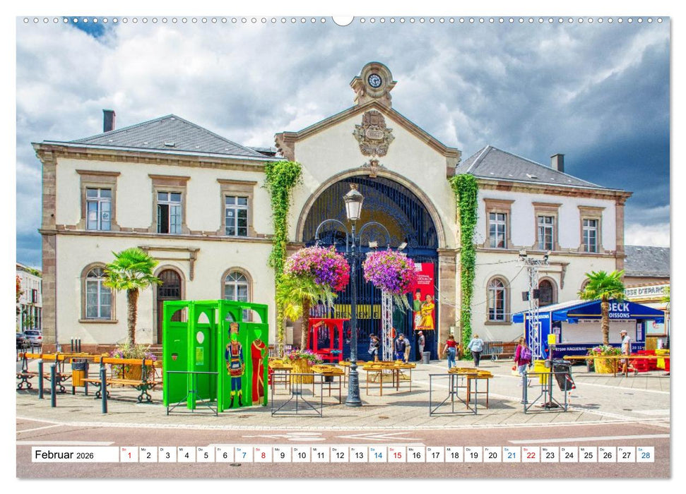Haguenau - eine Perle im Nordelsass (CALVENDO Premium Wandkalender 2026)