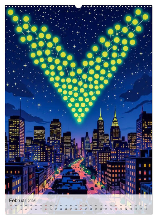 Wir sind nicht allein - UFO-Mythen (CALVENDO Premium Wandkalender 2026)