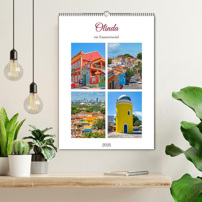 Olinda - ein Traumreiseziel (CALVENDO Wandkalender 2026)