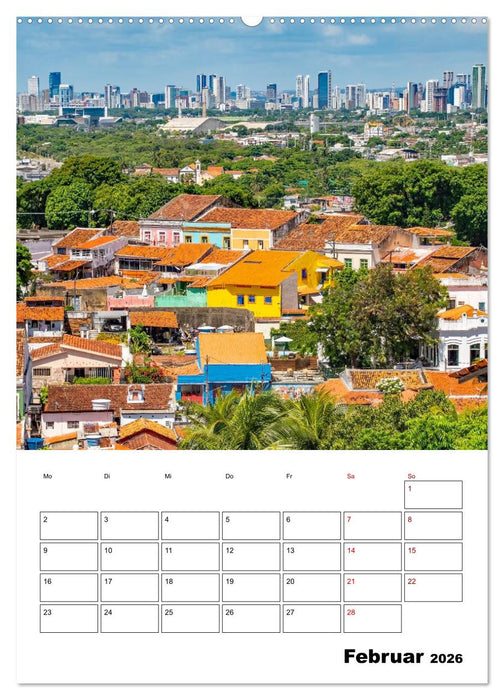 Olinda - ein Traumreiseziel (CALVENDO Wandkalender 2026)