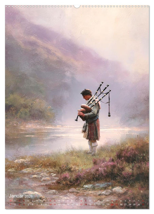 Zauber der Highlands – Schottlands Seele in Bildern (CALVENDO Wandkalender 2026)