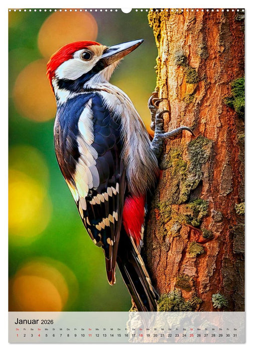 Kleine Wildtiere (CALVENDO Wandkalender 2026)