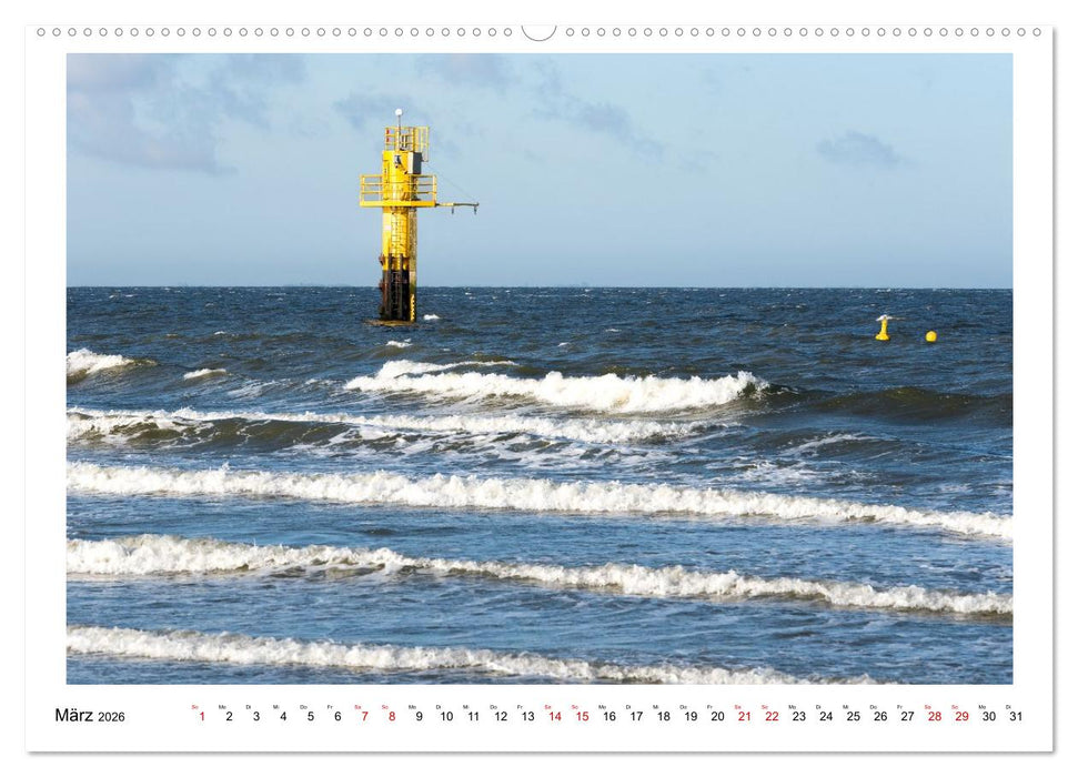 Wir fahren nach Borkum (CALVENDO Wandkalender 2026)