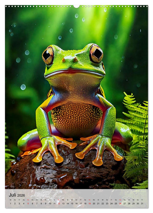 Kleine Wildtiere (CALVENDO Premium Wandkalender 2026)