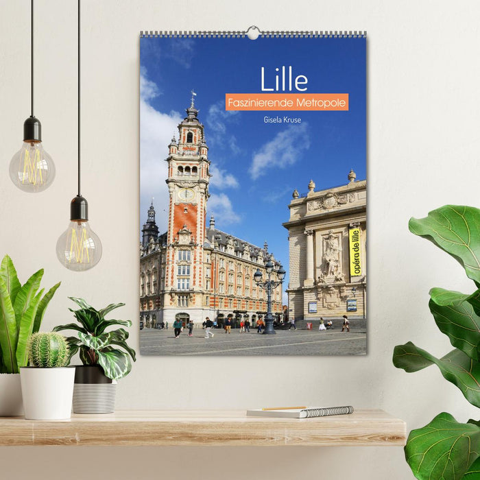 Lille - Faszinierende Metropole (CALVENDO Wandkalender 2026)