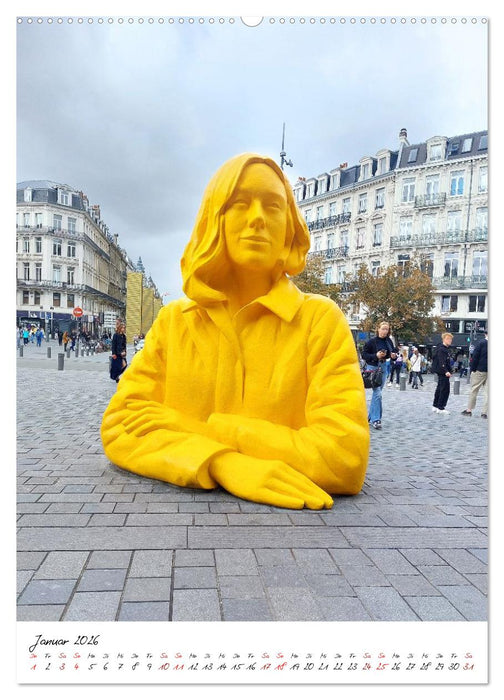 Lille - Faszinierende Metropole (CALVENDO Wandkalender 2026)