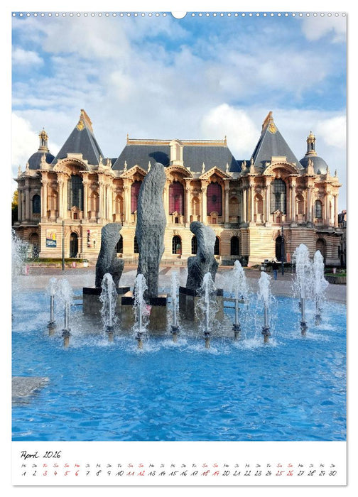 Lille - Faszinierende Metropole (CALVENDO Wandkalender 2026)