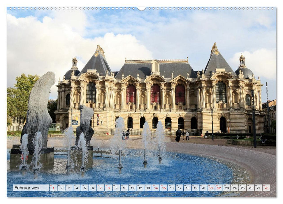 Lille - Charmante Metropole in Nordfrankreich (CALVENDO Wandkalender 2026)