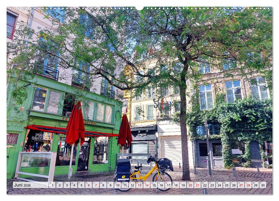 Lille - Charmante Metropole in Nordfrankreich (CALVENDO Wandkalender 2026)