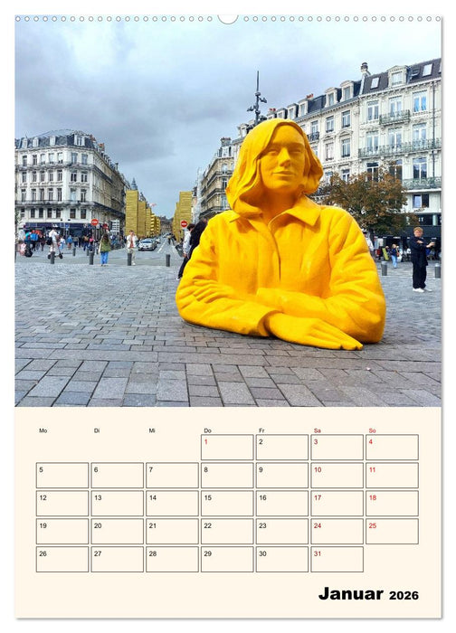 Lille - Lebendige Metropole (CALVENDO Premium Wandkalender 2026)