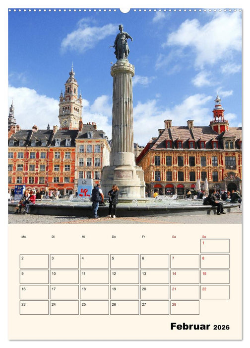 Lille - Lebendige Metropole (CALVENDO Premium Wandkalender 2026)