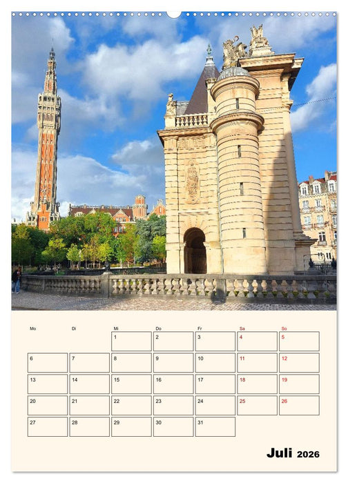 Lille - Lebendige Metropole (CALVENDO Premium Wandkalender 2026)
