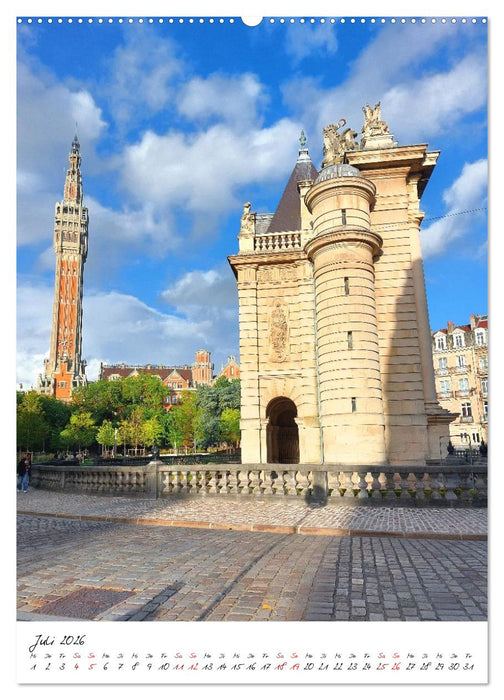 Lille - Faszinierende Metropole (CALVENDO Premium Wandkalender 2026)