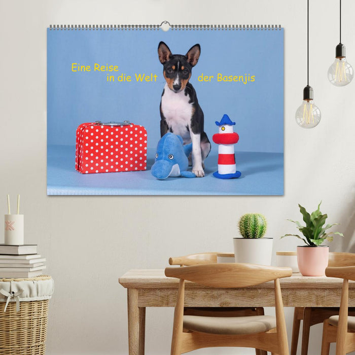 Eine Reise in die Welt der Basenjis (CALVENDO Wandkalender 2026)