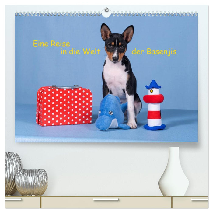 Eine Reise in die Welt der Basenjis (CALVENDO Premium Wandkalender 2026)