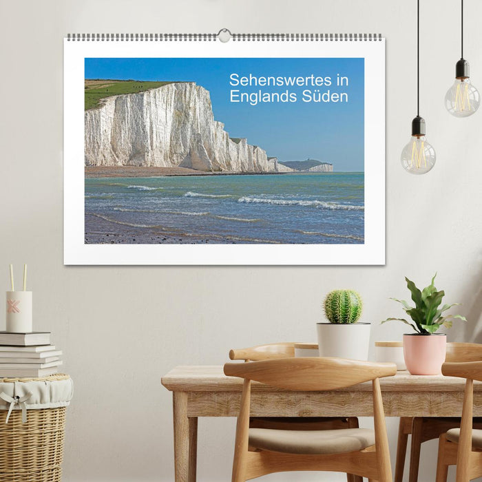 Sehenswertes in Englands Süden (CALVENDO Wandkalender 2026)