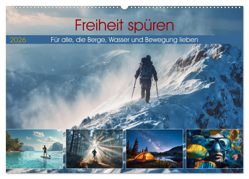 Freiheit spüren (CALVENDO Wandkalender 2026)