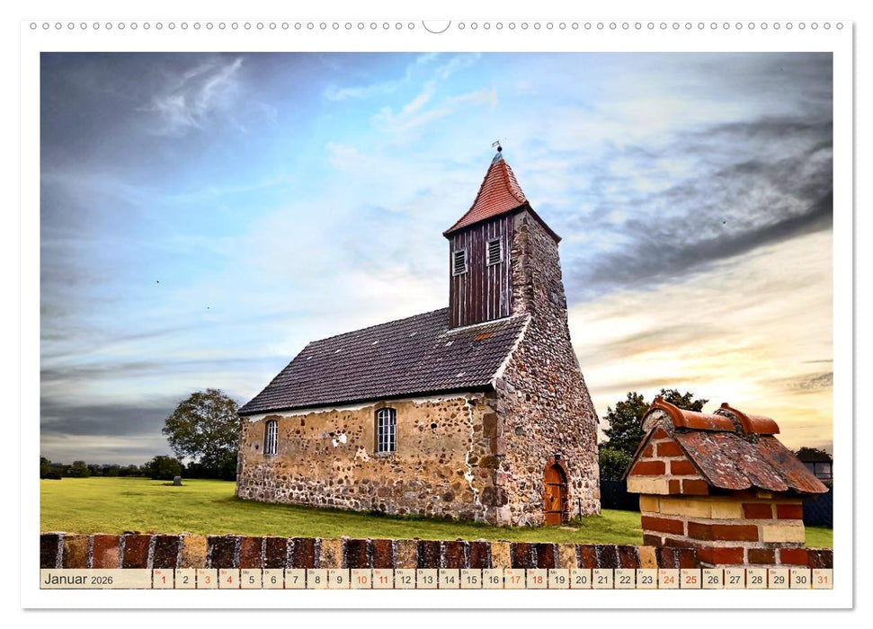 Dorfschönheiten (CALVENDO Premium Wandkalender 2026)