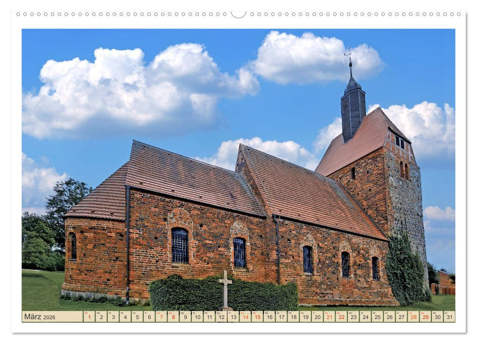 Dorfschönheiten (CALVENDO Premium Wandkalender 2026)