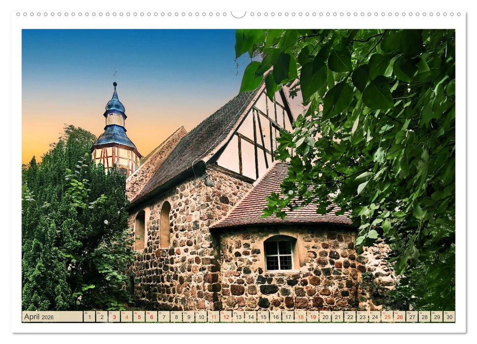 Dorfschönheiten (CALVENDO Premium Wandkalender 2026)