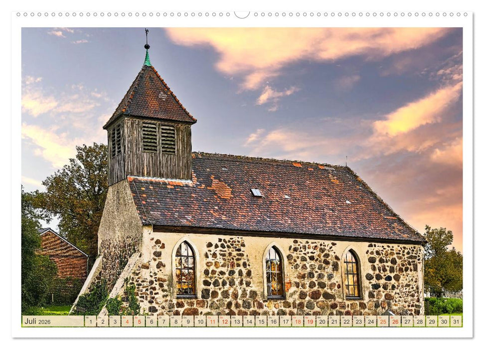 Dorfschönheiten (CALVENDO Premium Wandkalender 2026)