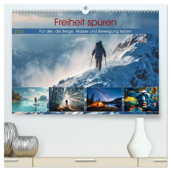 Freiheit spüren (CALVENDO Premium Wandkalender 2026)