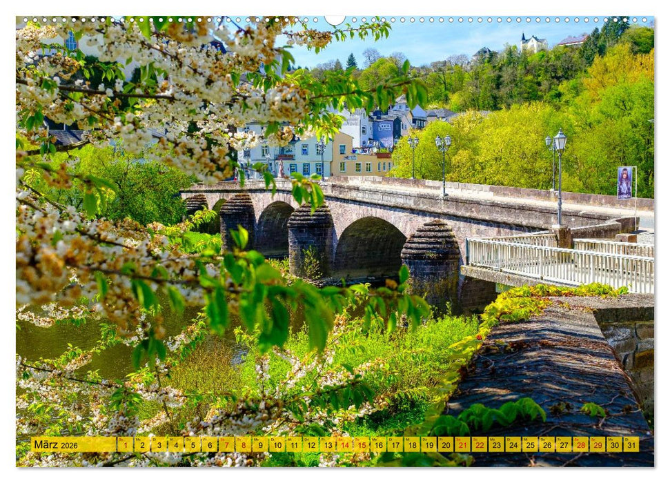 Ein Blick auf Weilburg an der Lahn (CALVENDO Wandkalender 2026)