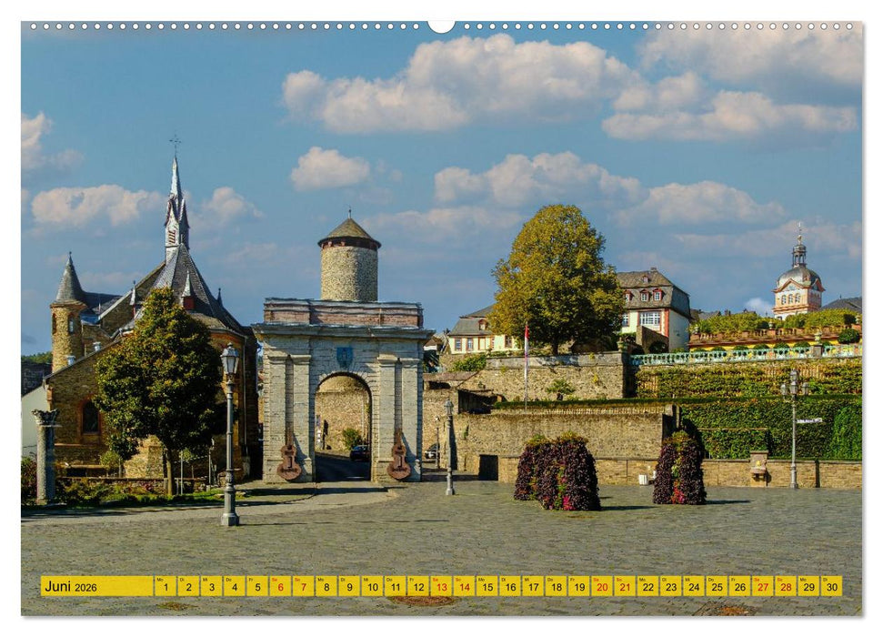 Ein Blick auf Weilburg an der Lahn (CALVENDO Wandkalender 2026)