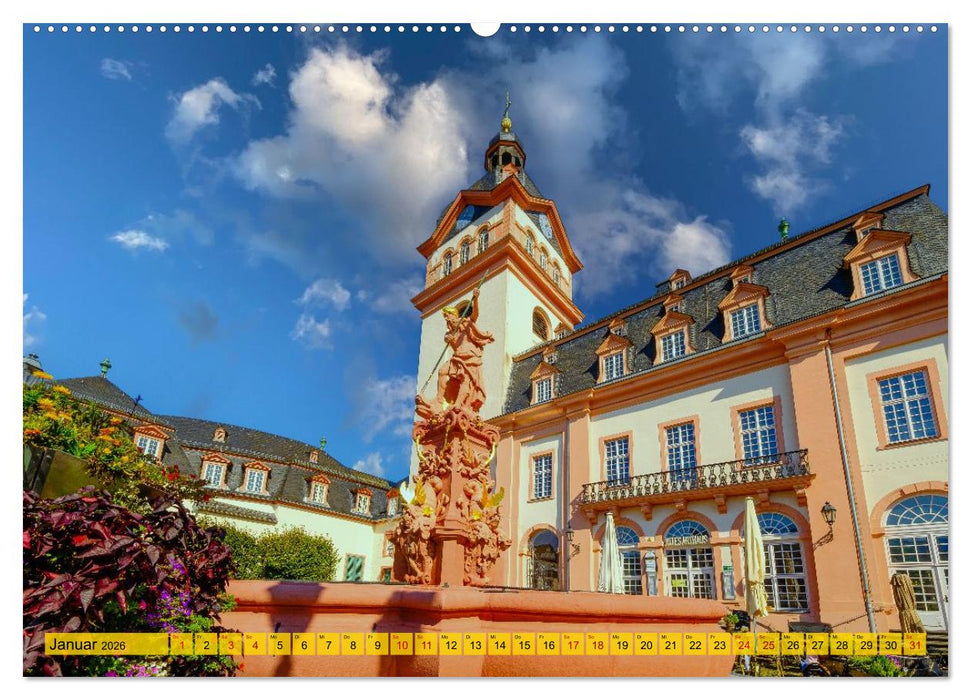 Ein Blick auf Weilburg an der Lahn (CALVENDO Premium Wandkalender 2026)
