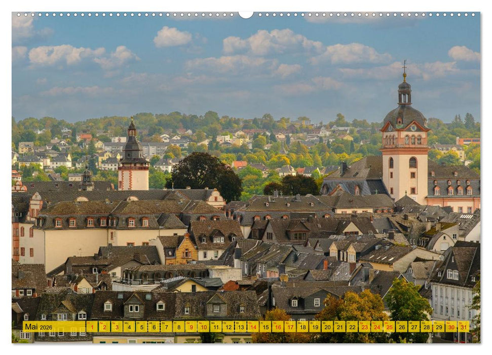 Ein Blick auf Weilburg an der Lahn (CALVENDO Premium Wandkalender 2026)