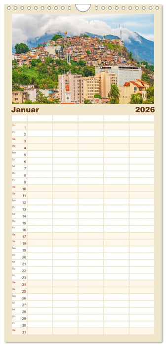 Rio de Janeiro - Küstenmetropole (CALVENDO Familienplaner 2026)