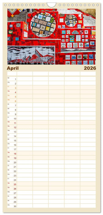 Rio de Janeiro - Küstenmetropole (CALVENDO Familienplaner 2026)