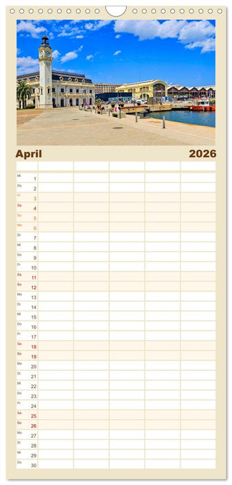 Zauberhaftes Valencia (CALVENDO Familienplaner 2026)