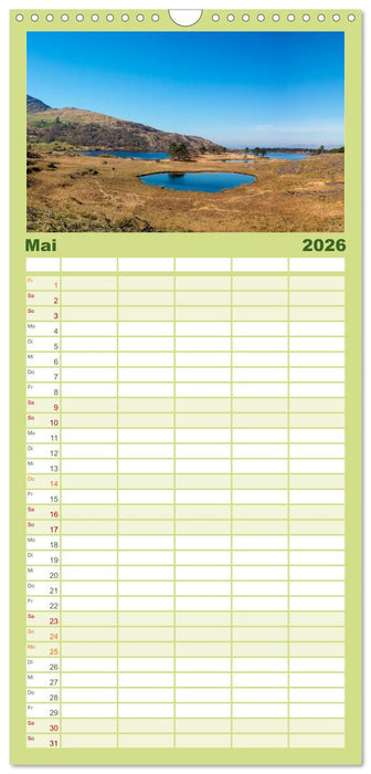 Kerry - Die grüne Perle Irlands (CALVENDO Familienplaner 2026)