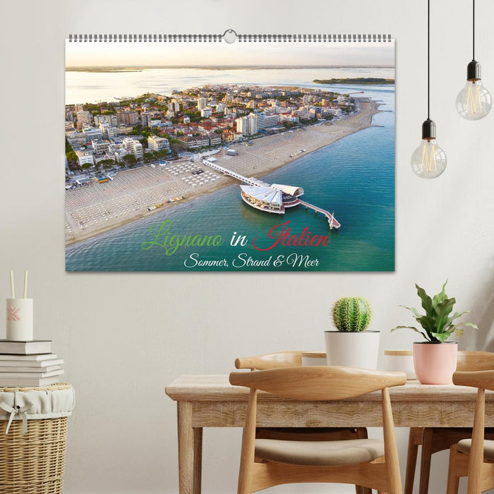 Lignano in Italien. Sommer Strand und Meer (CALVENDO Wandkalender 2026)