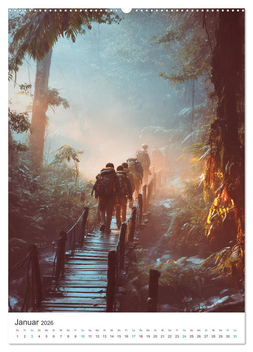 Abenteuer Natur (CALVENDO Wandkalender 2026)